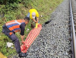 Lansia Tewas Tersambar Kereta Commuter Line Tanjung Selor